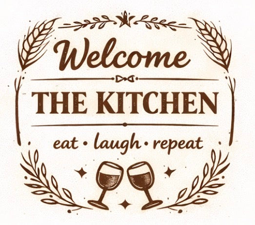 Engraved Bamboo Chopping Board – Kitchen Rules, Dog Hair Seasoning Sign - Funny boards